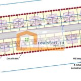 Balotesti, investitie, 15000 mp intravilan, D 54,7 ml, zona noua de case